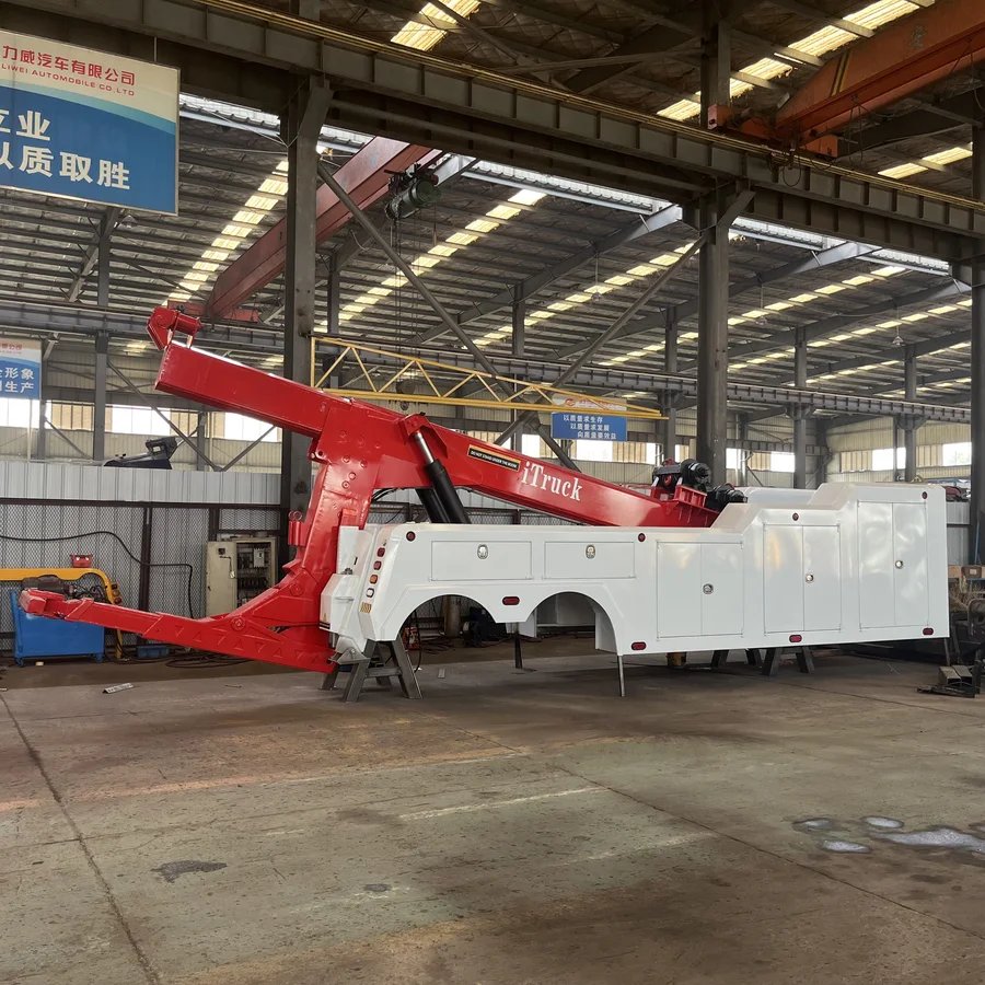 Integrated wrecker body